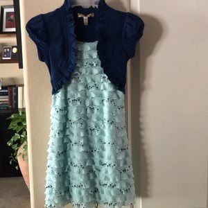 Speckless  Girls sparkles Long Dresses size 7